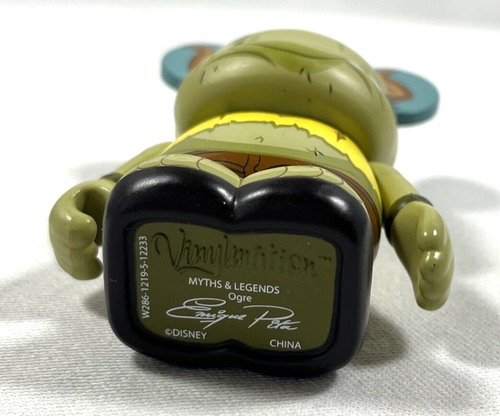 DISNEY VINYLMATION MYTHS & LEGENDS MEDUSA AND OGRE WITH BENT CARDS - Picture 6 of 19