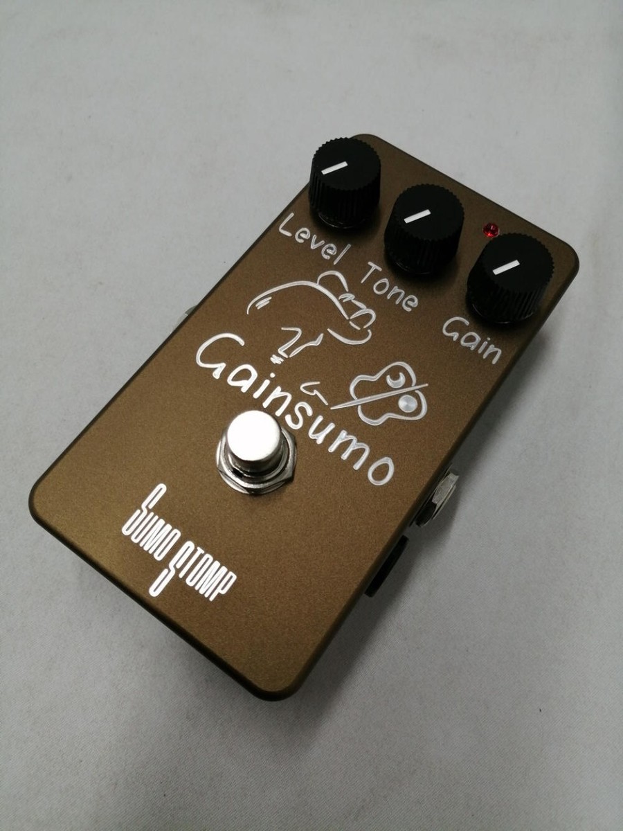 Sumo stomp Gainsumo ギターエフェクター Gainster再現】SUMO STOMP GAINSUMO レビュー│機材沼へラストダイブ