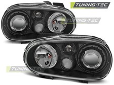 SCHEINWERFER PASSEND FÜR VW GOLF 4 09.97-09.03 R32 LOOK SCHWARZ