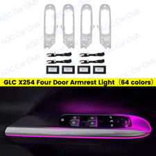 64 farbe LED Umgebungs Licht Tür Armlehne Licht Für Mercedes-Benz C W206 S206