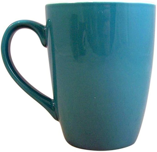 Blue Green Best Vacation Ever Etched Ceramic Mug, 15 oz - Picture 3 of 4