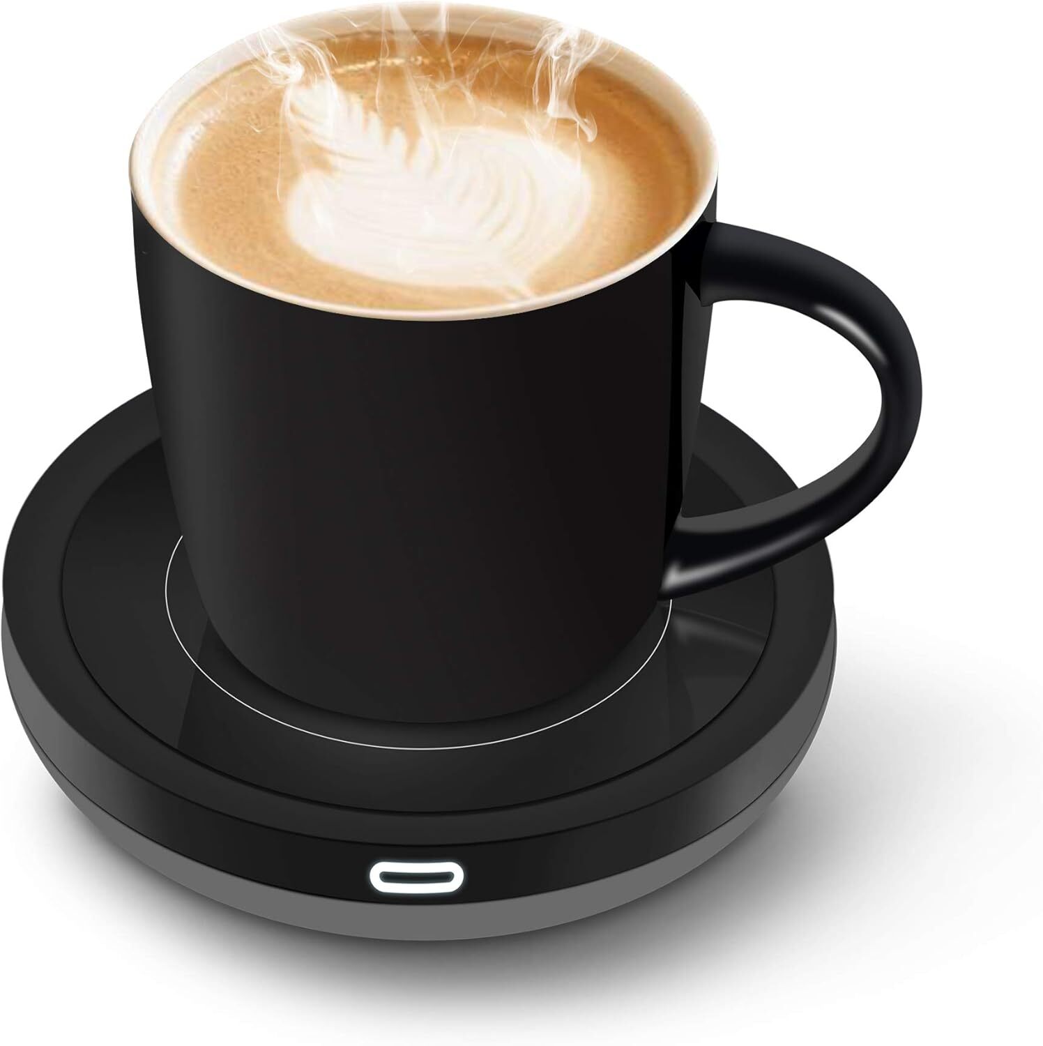BESTINNKITS Smart Auto On/Off Gravity-Induction Coffee Cup Warmer Set with Mug
