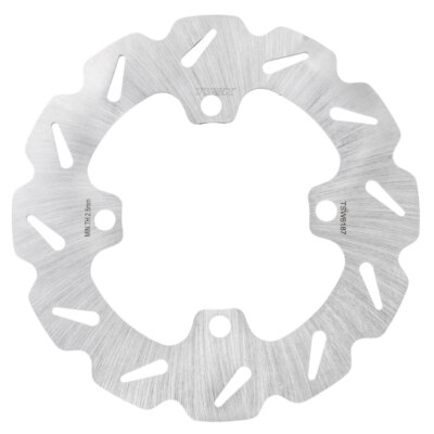 Tusk Typhoon Steel Brake Rotor Rear For KAWASAKI KX85 KX100 KX112 SUZUKI RM100