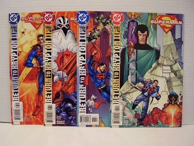 SUPERMAN RETURN TO KRYPTON II #1-4 - COMPLETE SET - UNREAD HIGH GRADE - 2002