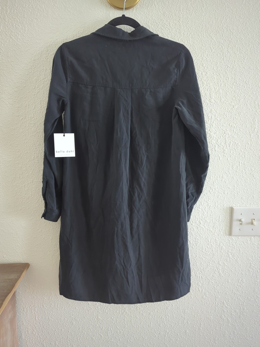 bella dahl hilda shirt dress Bella Dahl Womens Shirt Dress Medium Hilda Popover Roll-Tab