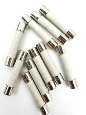 Lot of 10 Littelfuse 3AB 30A Ceramic Fuses 30 Amp 250 Volt Fast Acting 1/4x1-1/4