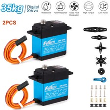 2St 35KG Digital Servo Full Metal Gear High Torque mit 25T Servo Arm für RC Auto