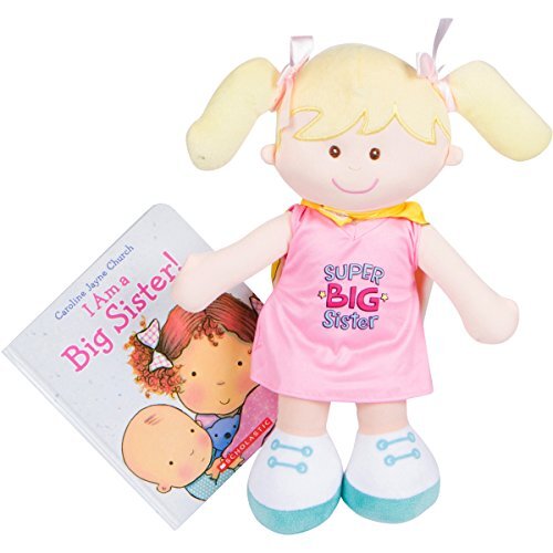 Super Big Sister Doll with Cape and I am a Big Sister Book by Carolyn Jayne - Imagen 2 de 3