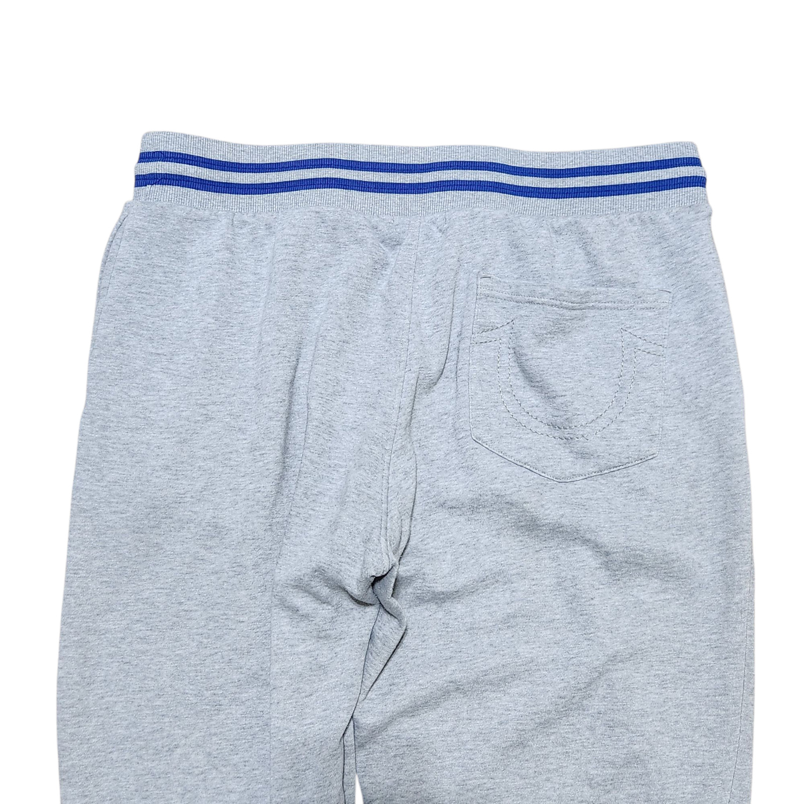 True Religion Alumni Jogger Men XL Gray Tapered Sweatpants Streetwear thumbnail 19