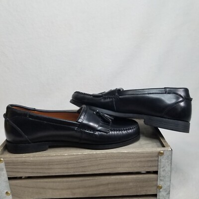 French Shriners Handcrafted Fringe Tasseled Loafers Leather  display picture 3