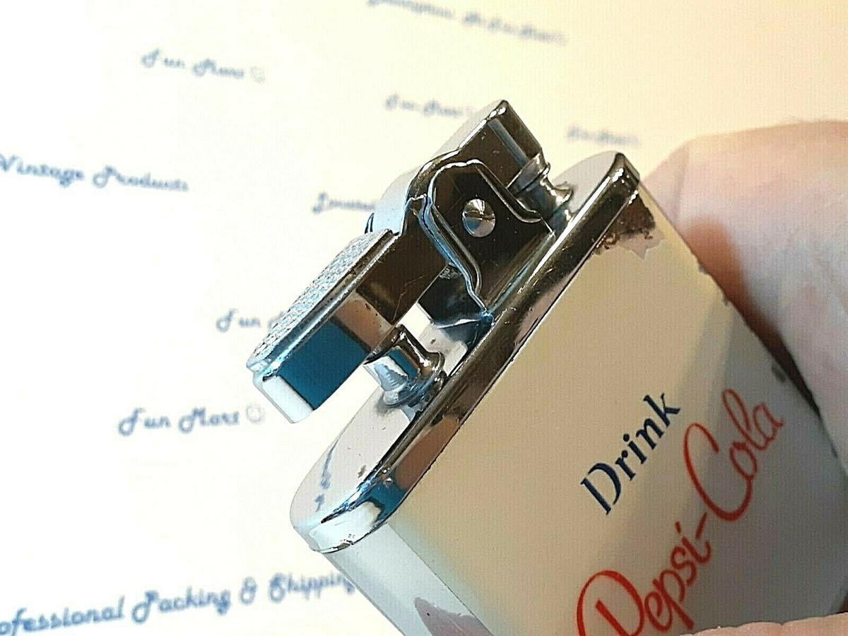 Vintage PEPSI COLA MUSICAL LIGHTER / VVHTF Complete Clean Vintage PEPSI COLA MUSICAL LIGHTER / VVHTF Complete Clean