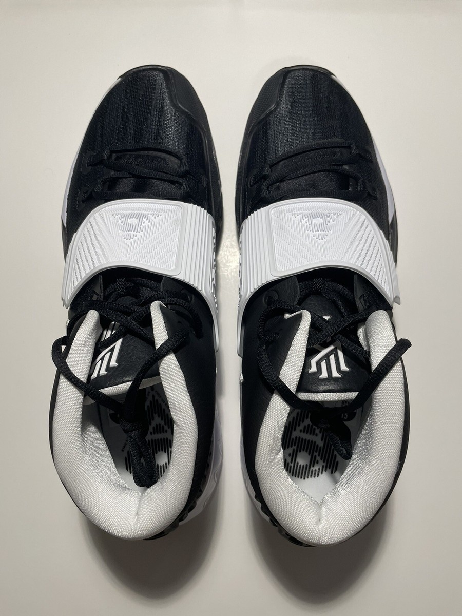 Size 15 - Nike Kyrie 6 TB Black White for sale online | eBay