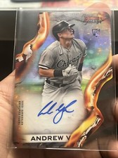 2021 Bowman's Best Heatwave Die-Cut /150 Andrew Vaughn #HWDC-AV Auto RC
