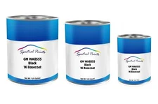 For GMC Chevrolet Buick Cadillac WA8555 / U8555 / 8555 Black Paint