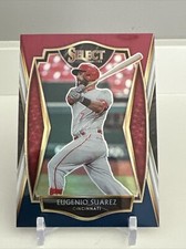 2021 Panini Select Red/White/Blue Prizm - Eugenio Suarez #162