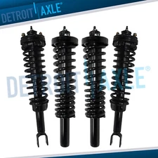 Front & Rear Strut Coil Spring for 1996 1997 1998 1999 2000 Honda Civic Acura CL