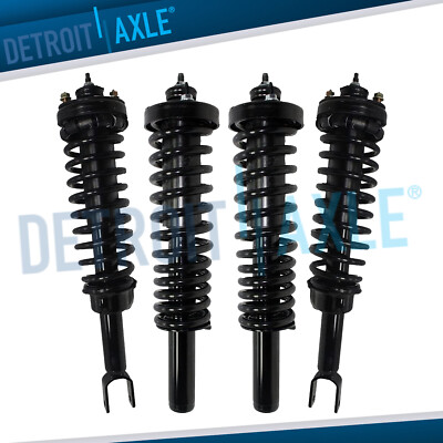 Front & Rear Strut Coil Spring for 1996 1997 1998 1999 2000 Honda Civic Acura CL