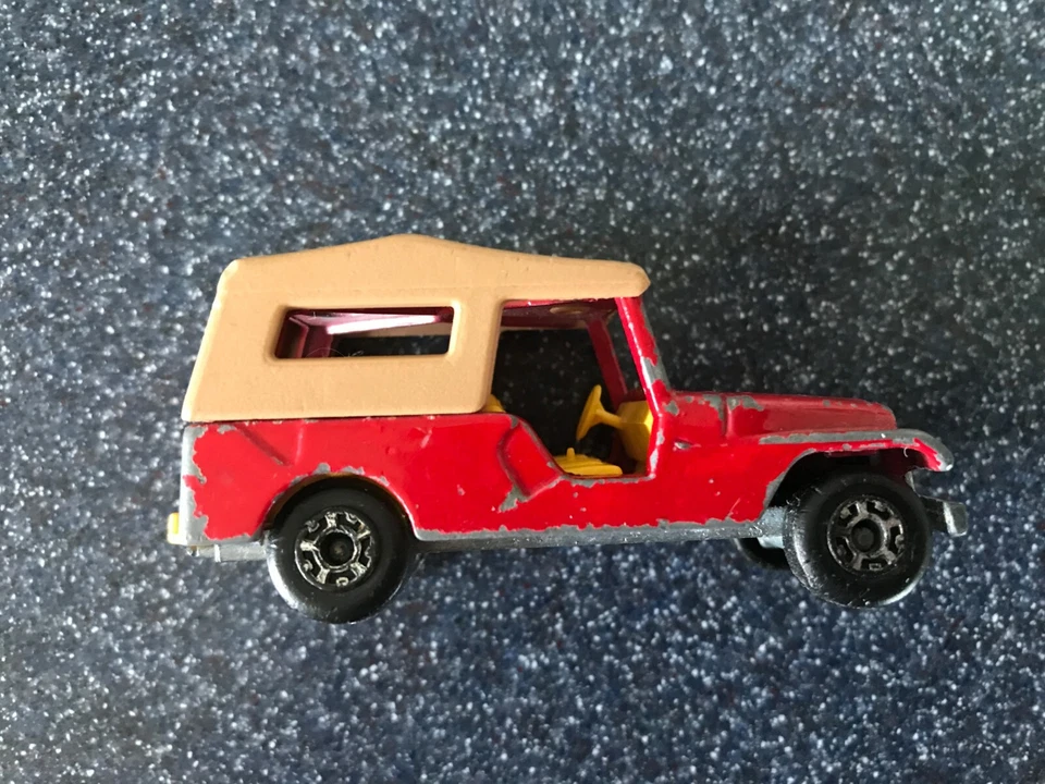 Matchbox Lesney Superfast No. 53 CJ6 Jeep Red 1977 Made in England - Image 3 of 4