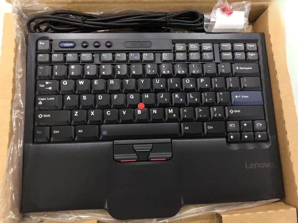 Original Lenovo SK-8845CR UltraNav USB Wired Keyboard - US English NEW - Image 3 of 3