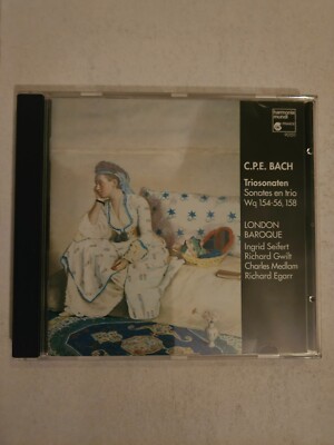 C.P.E Bach: Triosonaten/ London Baroque (CD)