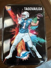 NFL Color Blast Tua Collectible Tin - *EMPTY* Miami Dolphins