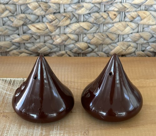 "Salero y pimentero Hershey Kisses 3"" de alto MCM de colección caprichoso kitsch" - Imagen 2 de 6