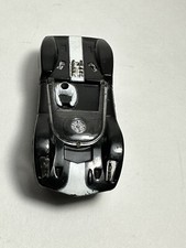 AURORA VINTAGE McLaren Elva RARE Black W/ White T-Jet Chassis HO Slot Car RUNS 