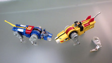 2 Vtg Diecast 1981 VOLTRON Golion GB-36 Y K JAPAN Popy Robot Figures LOT Lionbot