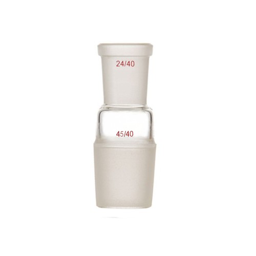 Glass Reducing Adapter From 45# 45/40 To 24# 24/40 Lab Chemistry Glassware - 第 1/4 張圖片