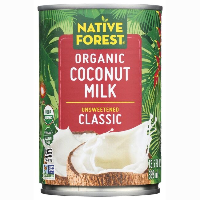 Натуральное кокосовое молоко Native Forest Organic - Несладкое классическое в банке объемом 135 жидких унций 1990₽