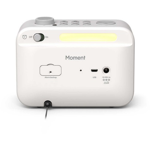 Pure MOMENT Alarm Clock Radio with DAB+ & Bluetooth - White - Picture 4 of 4
