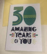 Happy 30th Birthday 30 Amazing Years Of You Hallmark Greeting Card Thoughtful