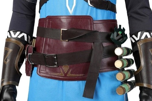 Legend Link Full Set Zelda Coat Top Pants for Unisex Cosplay Costume Uniform - Picture 10 of 14
