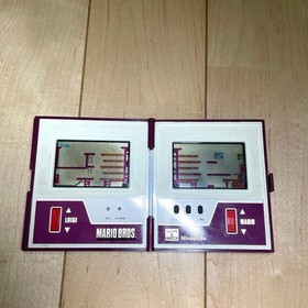 Nintendo Game Watch Mario Bros. Multi-screen operation item