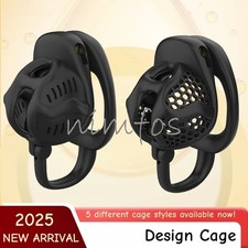 NEW Design Male Chastity Device Breathable Cage 4 Rings Lock