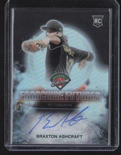 2025 Panini Prospect Edition Franchise Futures Auto Braxton Ashcraft  Silver RC