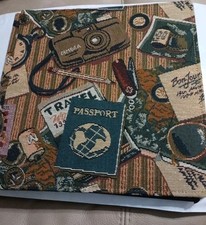 Creative Memories 13 Photo Album Travel Passport Tapestry