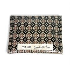 Vintage Welsh Wool Tea Cosy 9"x7" Melin Tregwynt Tapestry NOS Brethyn Cymreig