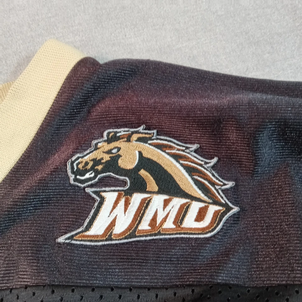 Camiseta de fútbol americano vintage de los Western Michigan Broncos para hombre cara de juego L atlética Y2K  Foto 4 de 4