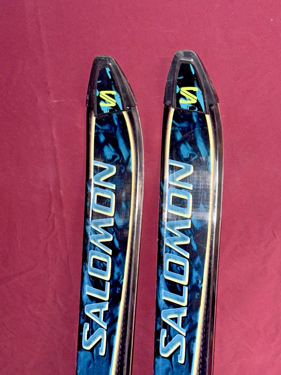 Vintage! 🔥 SALOMON 9000 EXP 9X Pr5 SKIS w/ Sal 997 EXP Driver