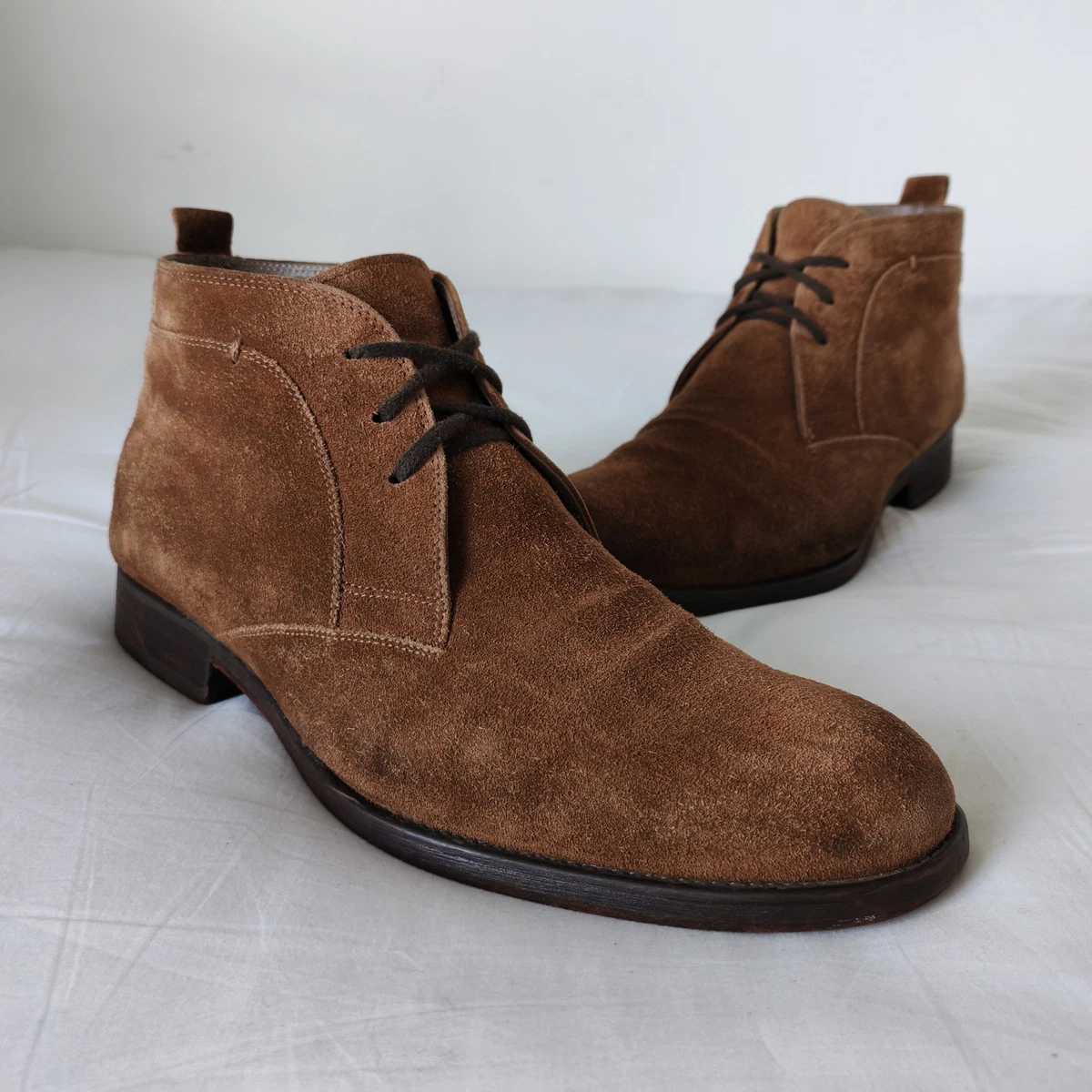Russell & Bromley Lace Up Brown Boots for Men for sale | eBay UK display picture 3