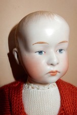 Poupée Ancienne Heubach 7602 – Porcelaine – 28 Cm – Allemagne ~1912