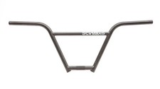 FIT BIKE CO BMX BEGIN 4pc HANDLEBAR BARS GLOSS CLEAR RAW 9.420" RISE