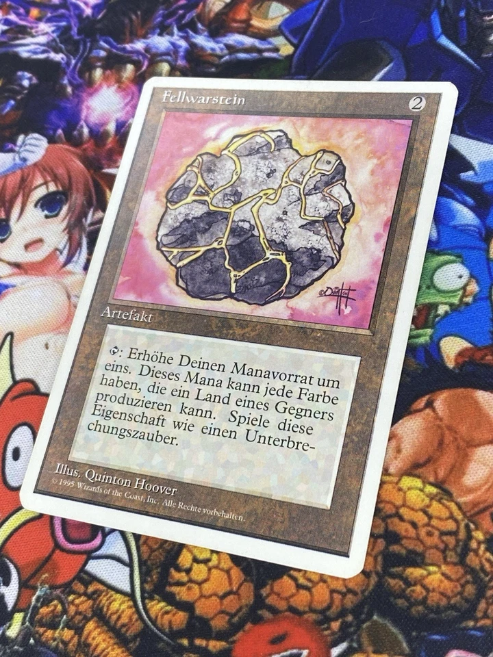 MTG Fellwar Stone 🇩🇪 ⚪️ NM Magic TCG Fourth 4th Edition 1995 Vintage OG Staple - Bild 2 von 4