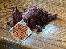 Russ Berrie Zonies Earth Zone Collection Dinosaur 1319 Plush 7" Long Tyrone 