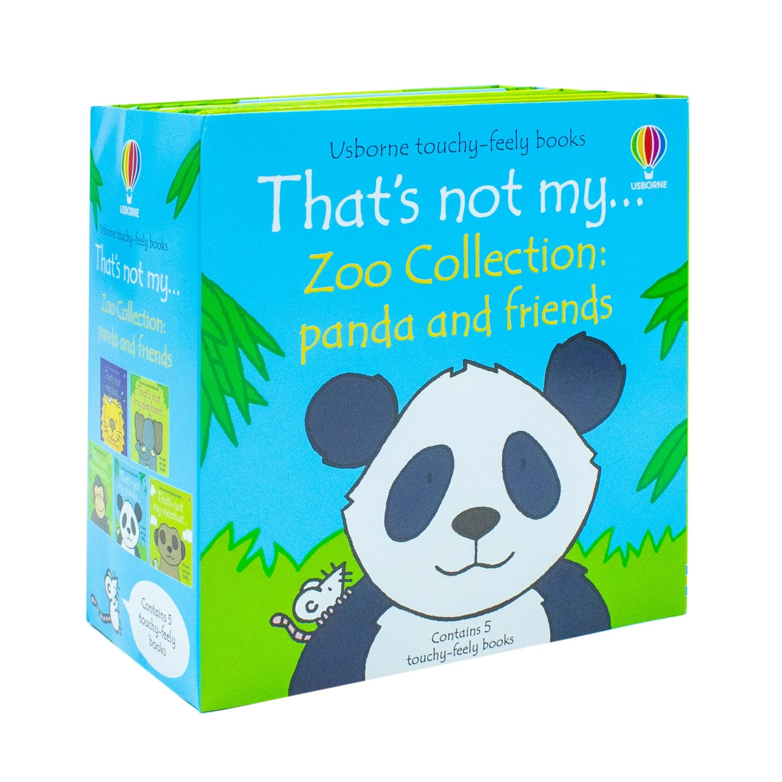 Usborne Touchy-Feely Thats Not My Zoo Collection Set 3 Panda and Fr | Fiona Watt - Image 3