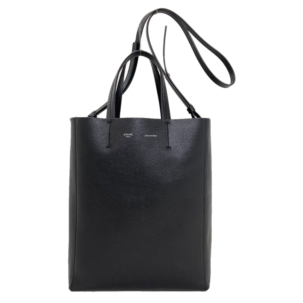 CELINE  Vertical Cabas 2WAY Handbag Leather  Ladies [Used]