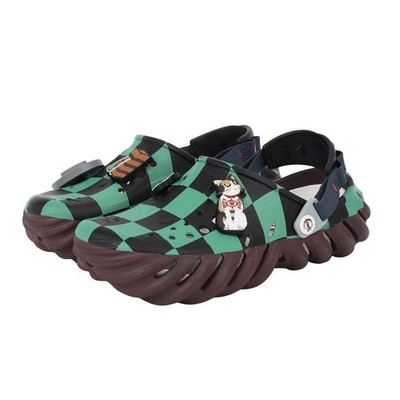 Crocs Demon Slayer Tanjiro Echo Clog Green Black 212434-90H Unisex