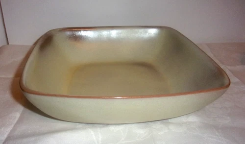 FRANKOMA PLAINSMAN 5NS SQUARE SERVING BOWL 8 1/2 X 8 1/2