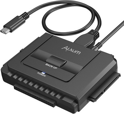 Adapter IDE SATA USB-C 5Gbps für 2.5 3.5 Zoll HDD SSD Kunststoff Metall Konverte